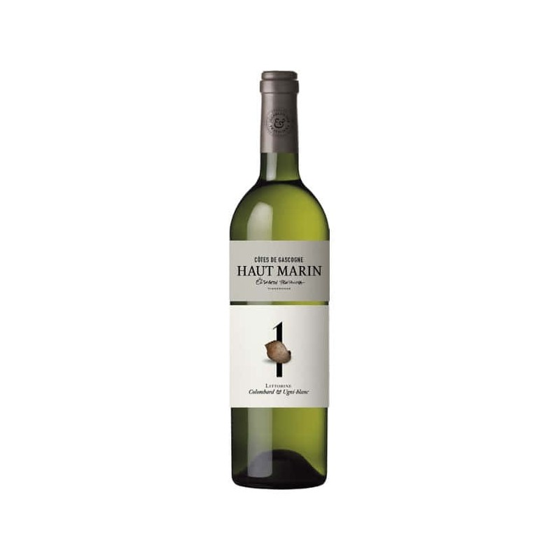 DOMAINE HAUT MARIN "N°1 LITTORINE" 2022 CÔTES DE GASCOGNE BLANC 75 CL CRD - Wine 75cl
