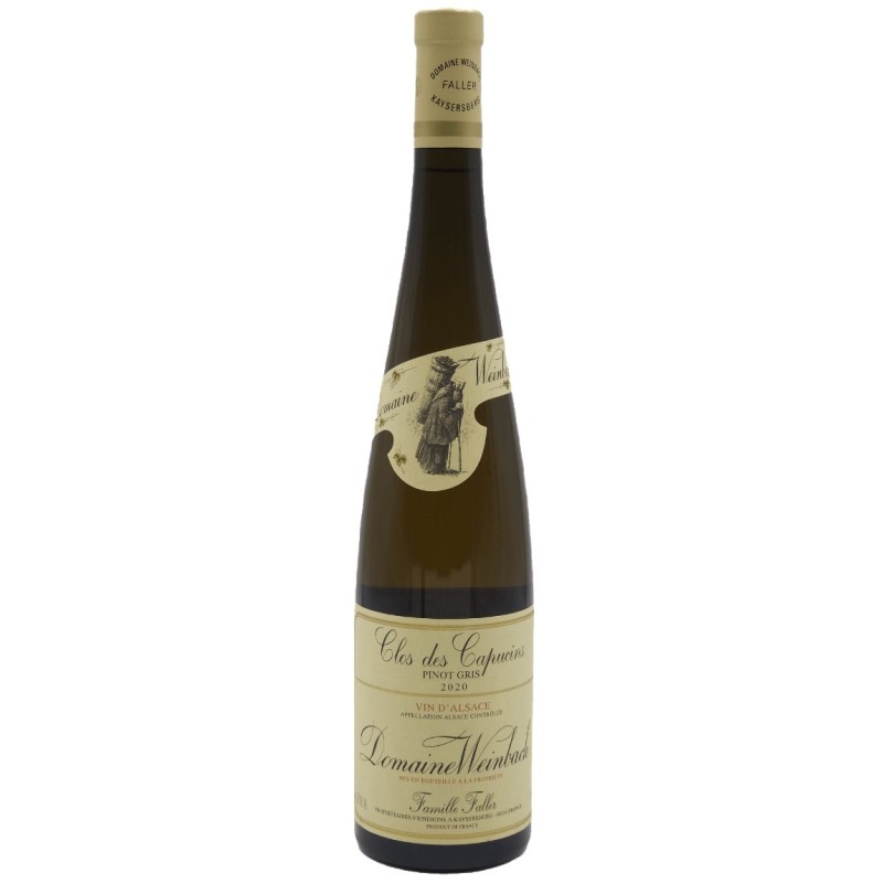 FALLER (DOMAINE WEINBACH) "PINOT GRIS CLOS DES CAPUCINS" 2024 PINOT GRIS 75 CL CRD - VIN BIO