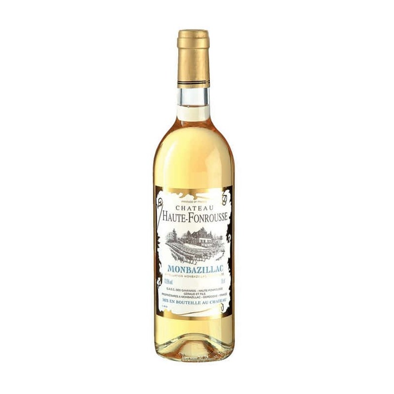 Chateau Haute-Fonrousse Blanc Moelleux - Demi Bouteille | French Wh...