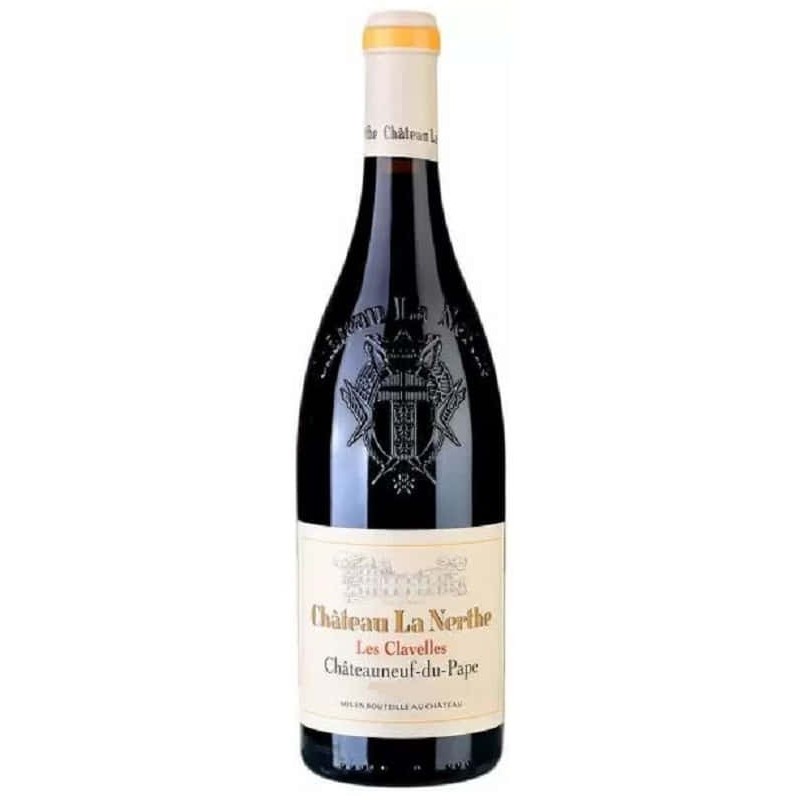 Chateau La Nerthe Chateauneuf-Du-Pape Rouge Les Clavelles 2017 - Organic Red Wine 75cl