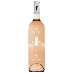 FAMILLE FABRE "L'INSTANT - GRANDE COURTADE" 2024 MERLOT CABERNET PINOT ROSE BIO 75 CL CRD - Vin Rosé Biologique de Qualité