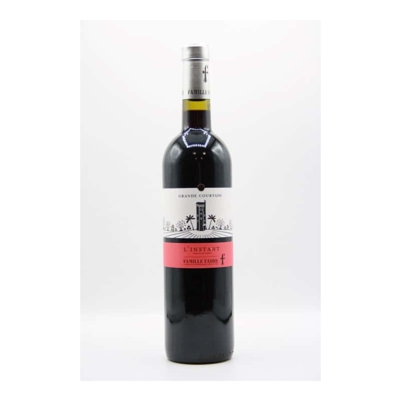 FAMILLE FABRE "L'INSTANT - GRANDE COURTADE" 2024 MALBEC ROUGE BIO 75 CL CRD - Vin Rouge Bio de Cahors