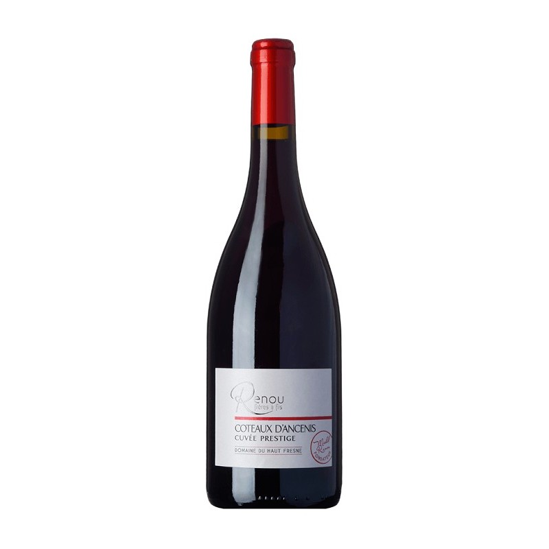 DOMAINE DU HAUT FRESNE - COTEAUX D'ANCENIS ROUGE | RENOU FRERES ET FILS Gamay Ecochere Prestige 2024 | Vin Rouge 75cl CRD
