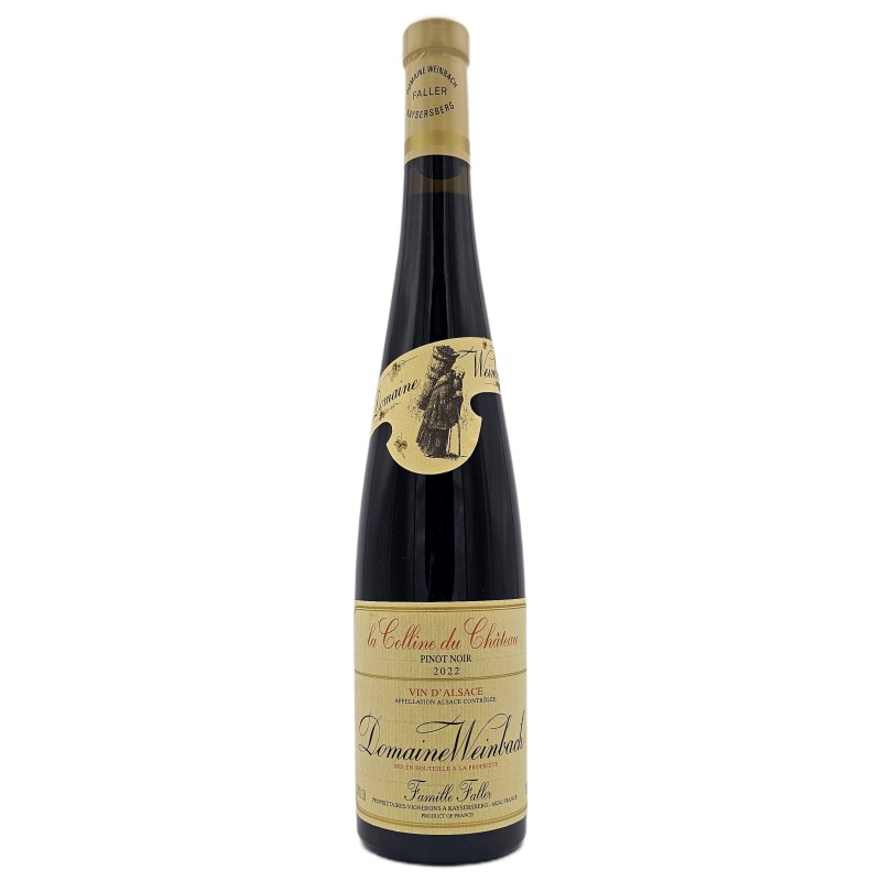 FAHLER (DOMAINE WEINBACH) "LA COLLINE DU CHATEAU" 2022 PINOT NOIR ROUGE 75 CL CRD - Vin Rouge d'Exception | Acheter en Ligne