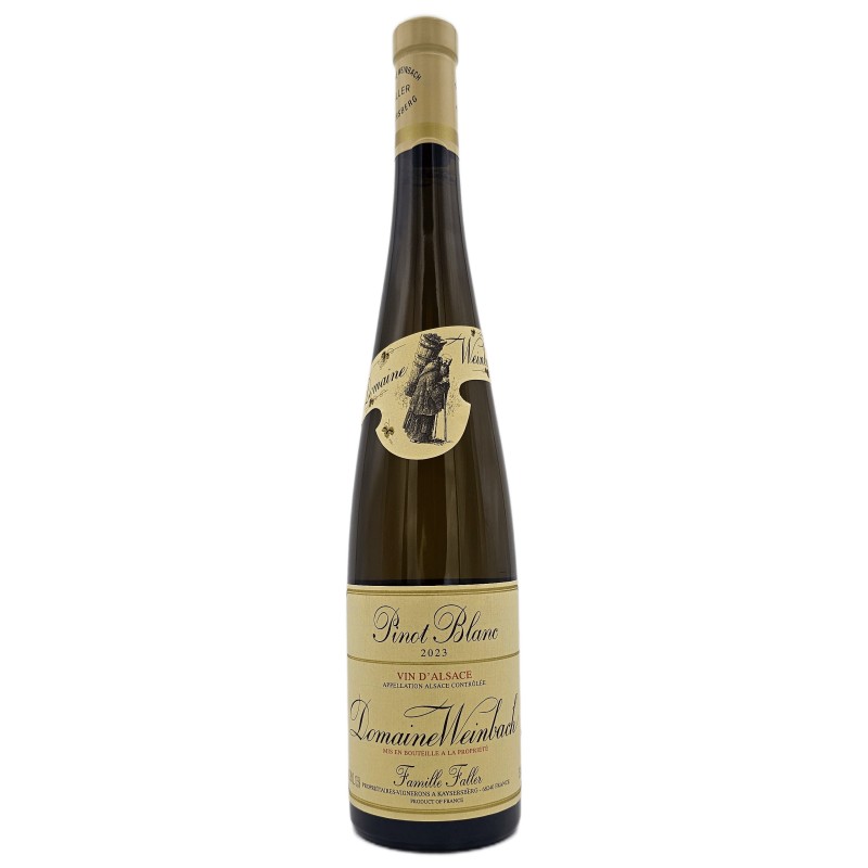 FAHLER (DOMAINE WEINBACH) "PINOT BLANC" 2024 PINOT BLANC 75 CL CRD - VIN BIO - Découvrez ce vin d'exception dès maintenant!