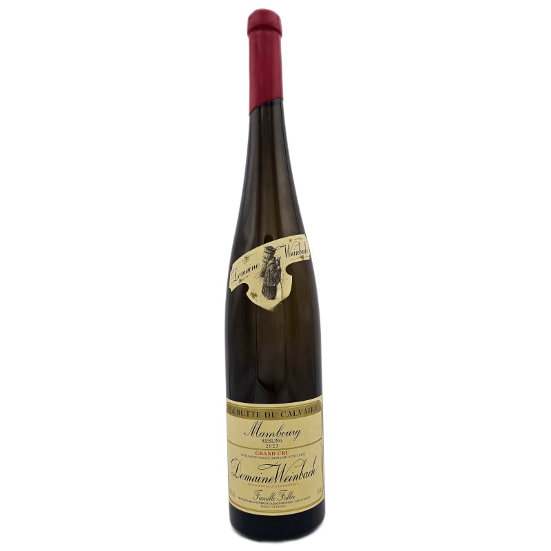 FALLER (DOMAINE WEINBACH) "CUVÉE MAMBOURG - LA BUTTE DU CALVAIRE" GRAND CRU 2023 RIESLING BLANC 1,5 L CRD - French Wine 75cl