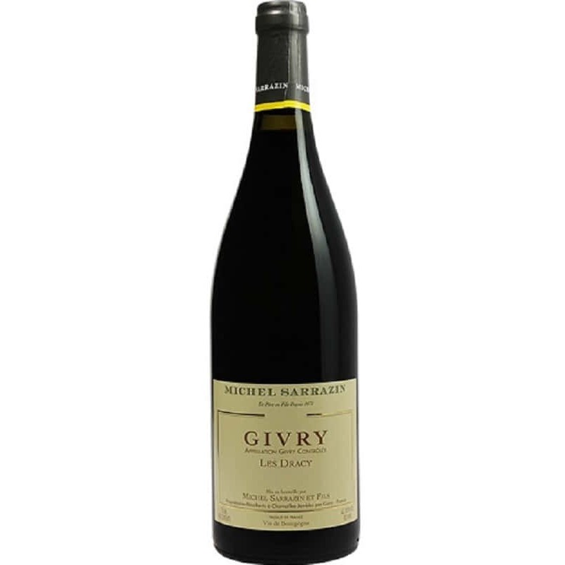 Découvrez DOMAINE SARRAZIN GIVRY ROUGE LES DRACY 2023 - Vin Rouge de Bourgogne
