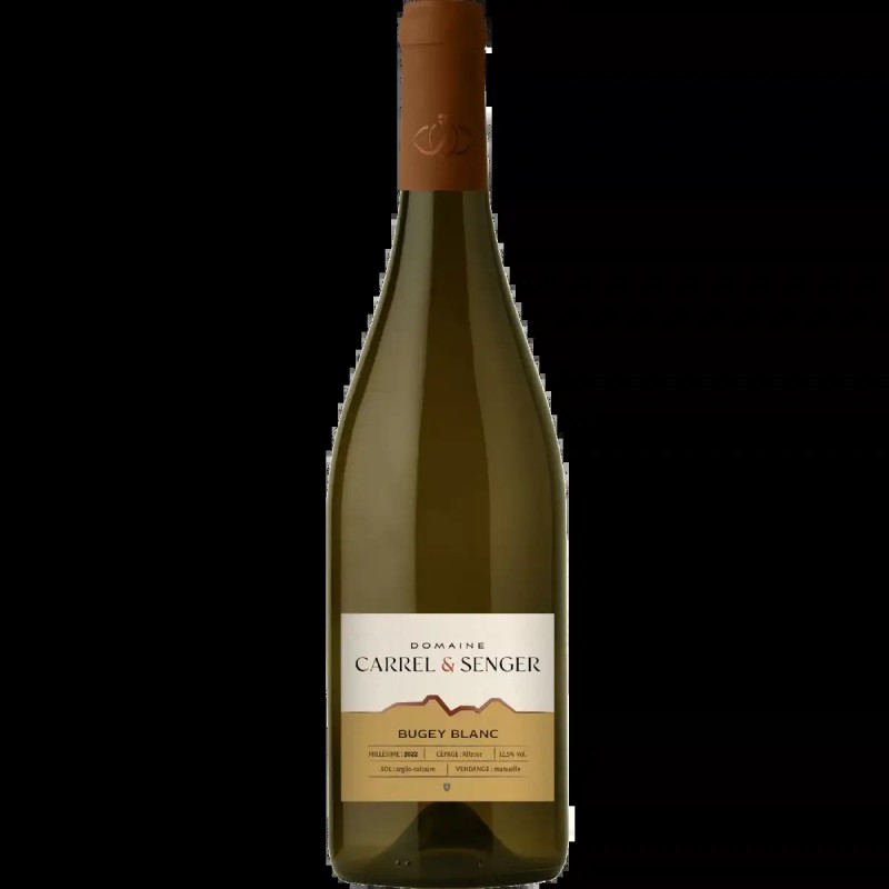 Découvrez le CARREL&SENGER "LA CAMUSETTE BUGEY" 2023 BUGEY BLC 75CL CRD - Vin Blanc de Caractère