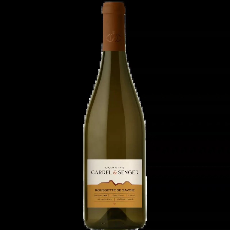 Découvrez le CARREL&SENGER "ROUSSETTE DE SAVOIE" 2023 SAVOIE BLC 75CL CRD