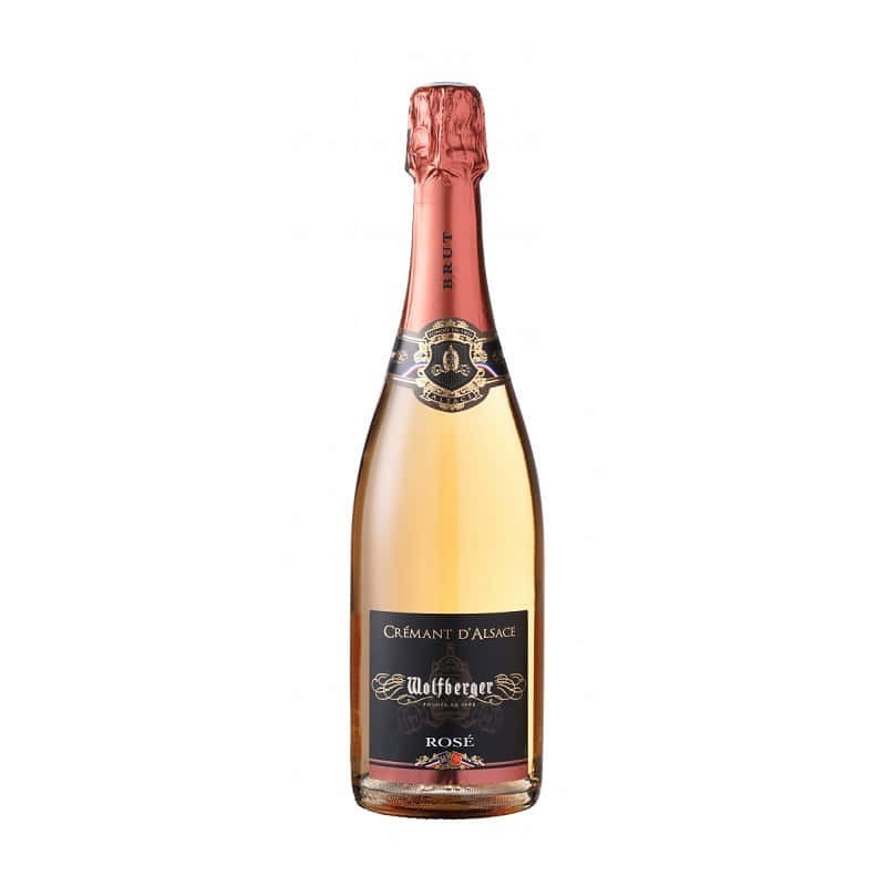 Wolfberger Cremant Rose Brut Rose 75cl Crd |French Champagnes & Spa...