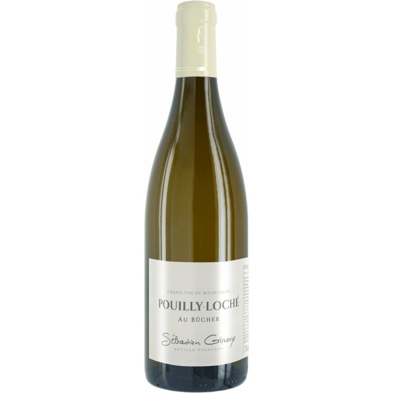 DOMAINE GIROUX "AU BUCHER" 2021 POUILLY-LOCHE BLANC 75 CL CRD - Vin Blanc de Bourgogne