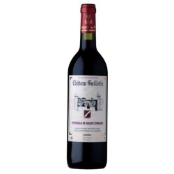CHÂTEAU GUILLOTIN 2021 SAINT EMILION / PUISSEGUIN ROUGE BIO 1,5 L CRD - Vin Rouge Biologique de Qualité Supérieure