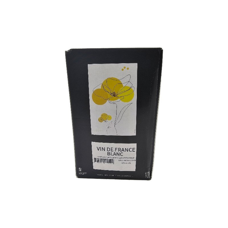 Les Vignerons De Tavel - Vin De France Blanc Bib 10 Litres | French...