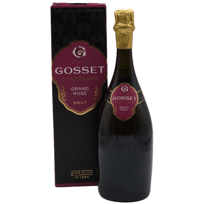 Gosset Grand Rose Etui Champagne Rose 75cl Crd |French Champagnes &...
