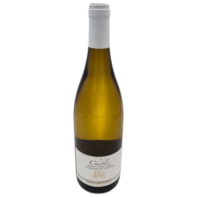 Explore the Essence of Chablis with DOMAINE ALAIN GEOFFROY "DOMAINE LE VERGER" 2024 CHABLIS 75 CL CRD
