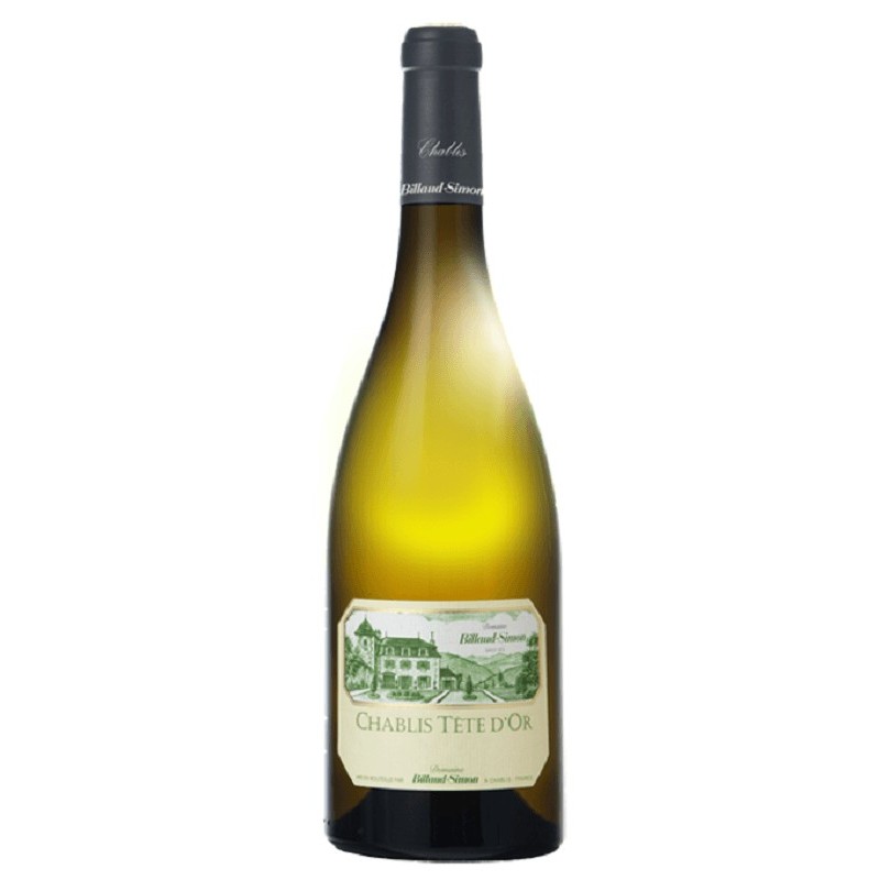 SIMON BILLAUD "TÊTE D'OR" 2023 CHABLIS BLANC 75 CL CRD - Vin d'exception de Chablis