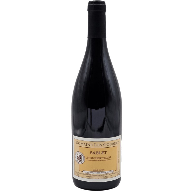 Domaine Les Goubert Cotes Du Rhone Villages Sablet | French White Wine
