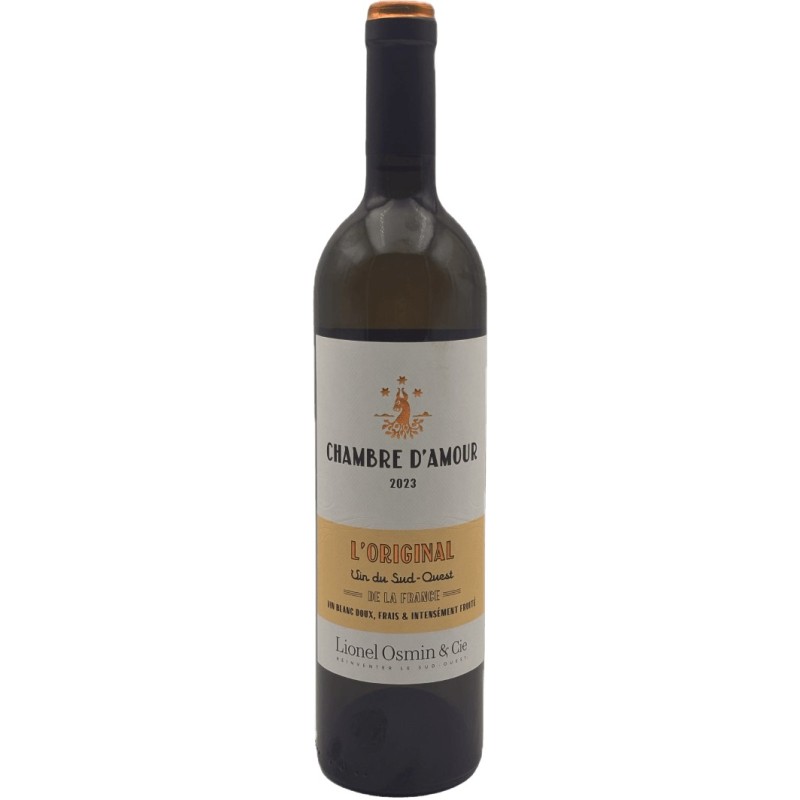 DOMAINE LIONEL OSMIN CHAMBRE D'AMOUR L'ORIGINAL 2024 IGP COTES DE GASCOGNE BLANC MOELLEUX 75 CL CRD - Vin Blanc Moelleux