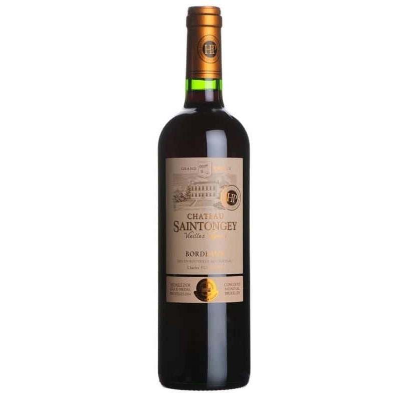 LES HAUTS DE PALETTE SAINTONGEY VIEILLES VIGNES MDC 2022 BORDEAUX AOC ROUGE 75 CL CRD - Découvrez ce Vin Rouge d'Exception