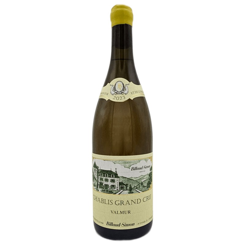 DOMAINE BILLAUD-SIMON VALMUR 2023 CHABLIS GRAND CRU BLANC 75 CL CRD - Découvrez l'excellence viticole