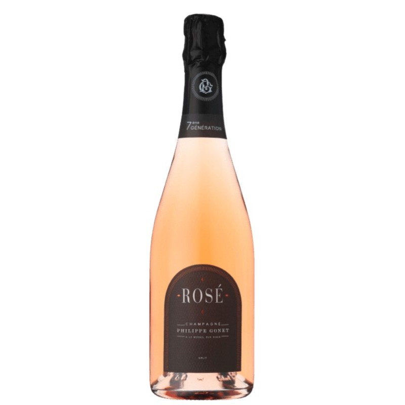 Gonet Rose Champagne Blc 75cl Crd |French Champagnes & Sparklings