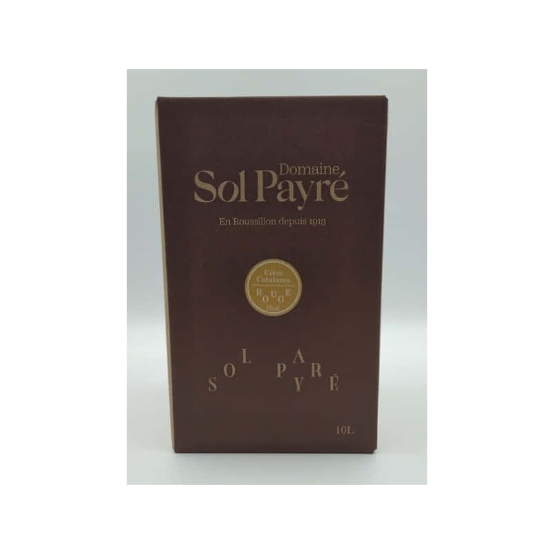Domaine Sol Payre Igp Cotes Catalanes Rouge Bib 10 Litres | French ...