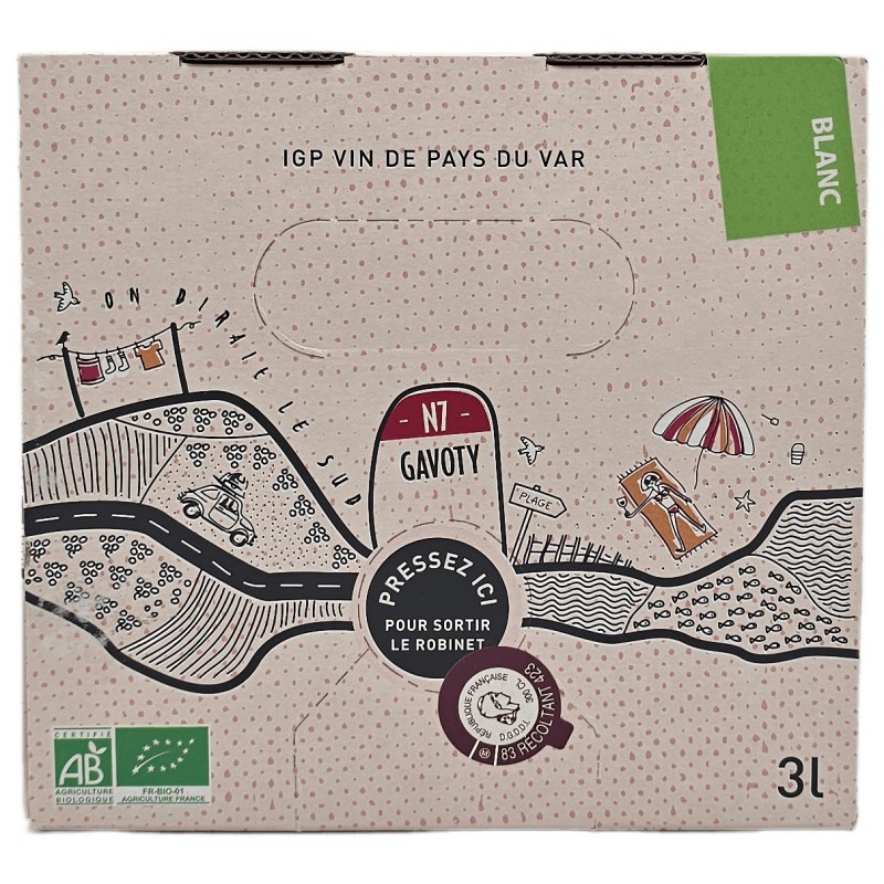 Domaine Gavoty Vin De Pays Du Var Nationale 7 - Discover the Essence of Var in Every Sip