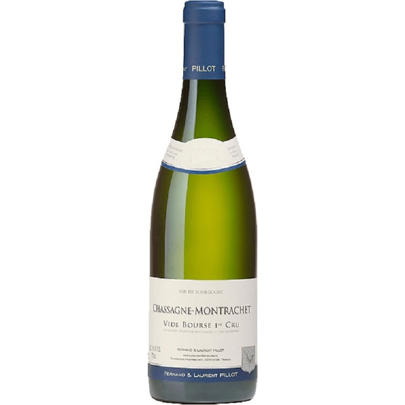Domaine Pillot Chassagne-Montrachet Blanc 1er Cru Vide Bourse - White Wine 75cl