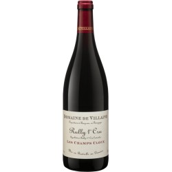 DOMAINE DE VILLAINE "LES CHAMPS CLOUX" 2022 RULLY ROUGE 75 CL CRD - VIN BIO - French Wine 75cl