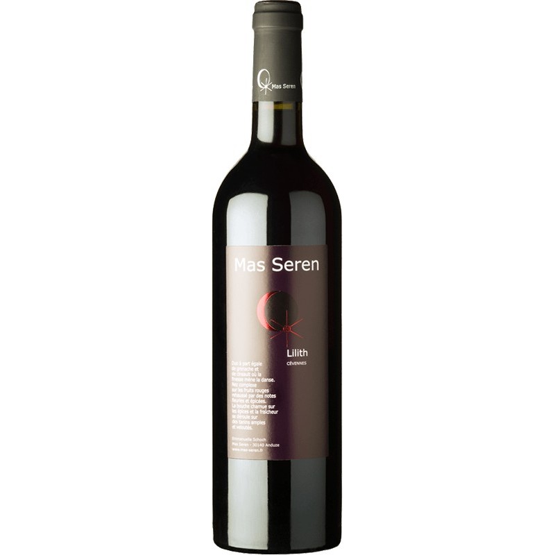 Mas Seren Lilith 2023 - Organic Red Wine 75cl