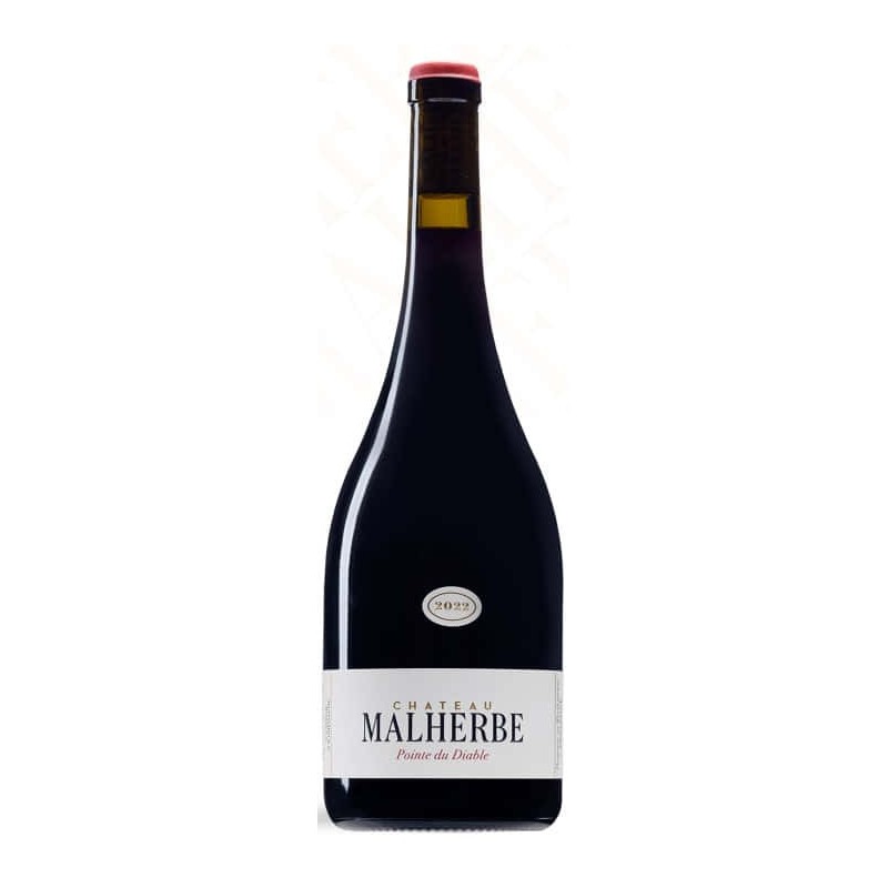 CHATEAU MALHERBE "POINTE DU DIABLE" 2022 COTES DE PROVENCE ROUGE 75 CL CRD - French Wine 75cl