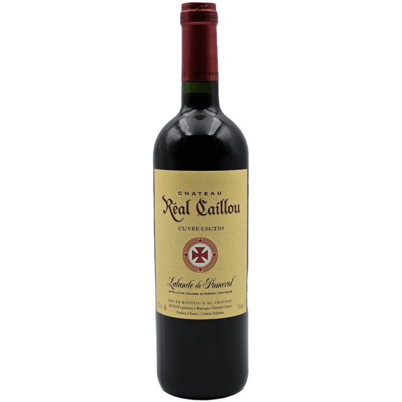 CHATEAU REAL CAILLOU "CUVEE LECTIO" 2022 LALANDE DE POMEROL ROUGE 75 CL CRD - French Wine 75cl