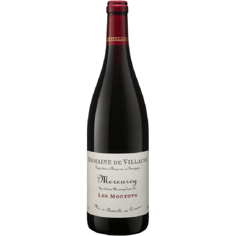 DOMAINE DE VILLAINE "LES MONTOTS" 2023 MERCUREY ROUGE 75 CL CRD - VIN BIO - French Wine 75cl