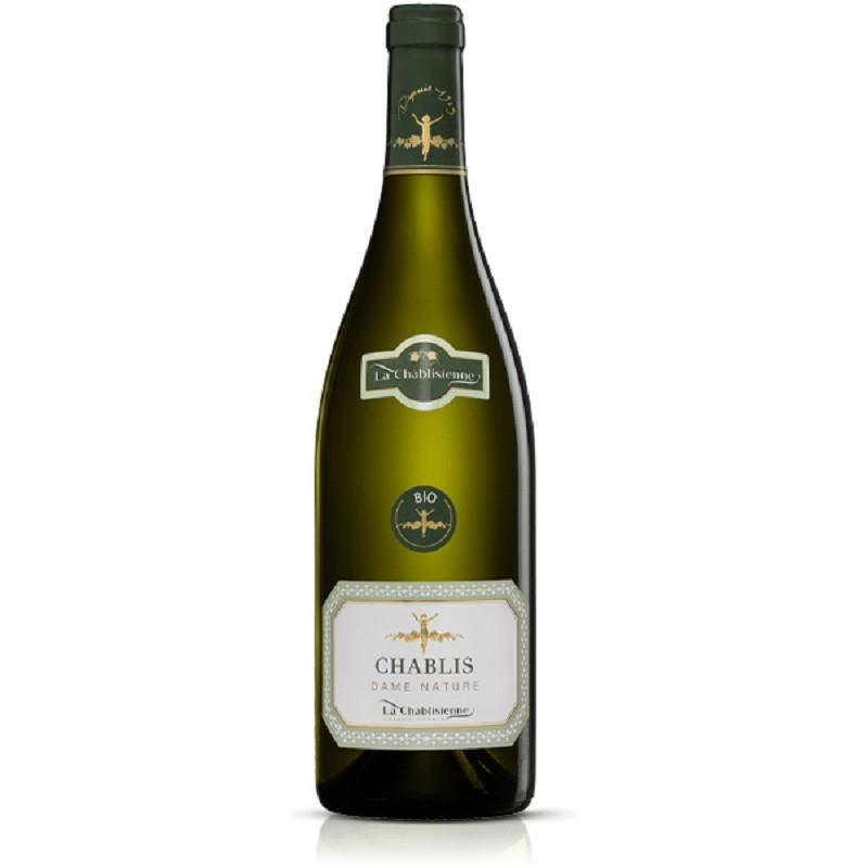 La Chablisienne Chablis Dame Nature 2019 - Organic White Wine 75cl