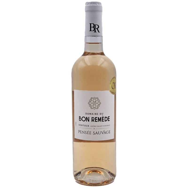 Domaine Du Bon Remede - Ventoux Rose Pensee Sauvage - Rosé Wine 75cl