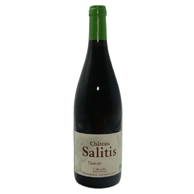 Chateau Salitis Cuvee Nature - Vin Bio Sans Sulfites - Vin Bio 2019 - Organic Red Wine 75cl