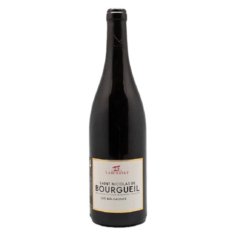 DOMAINE YANNICK AMIRAULT "LES MALGAGNES AMPHORE" 2023 SAINT-NICOLAS DE BOURGUEIL ROUGE 75 CL CRD - French Wine 75cl