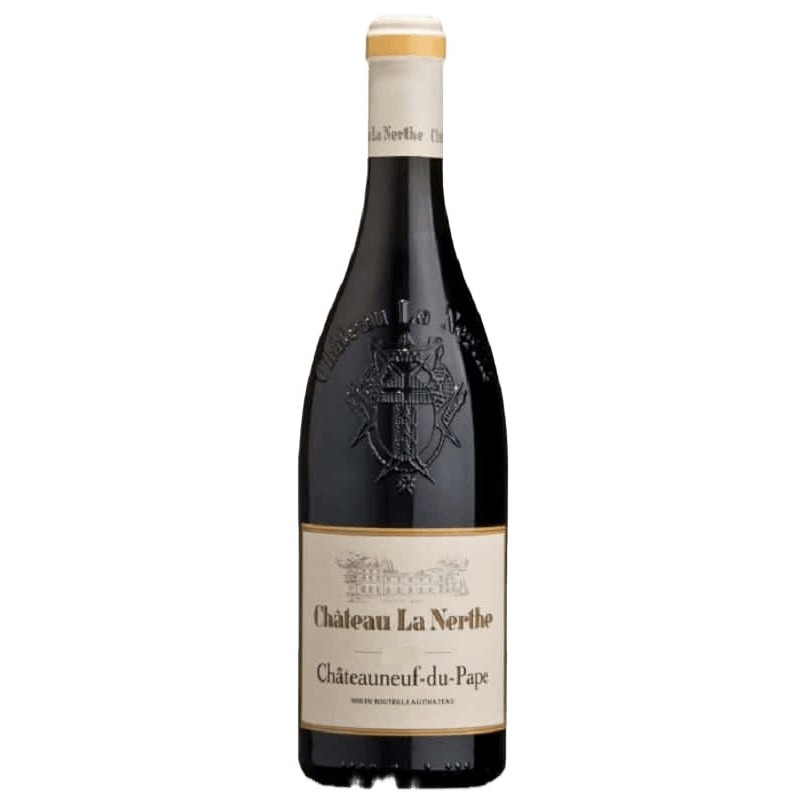 Chateau La Nerthe Chateauneuf-Du-Pape Rouge 2018 - Organic Red Wine 75cl