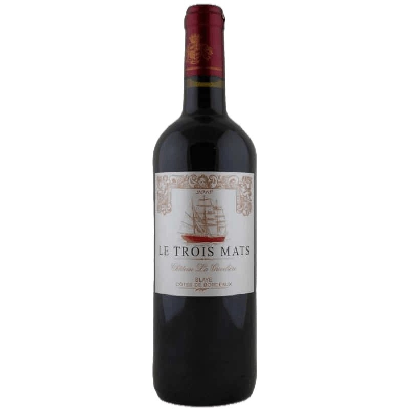 Chateau Griveliere Le Trois Mats 2020 - Red Wine 75cl