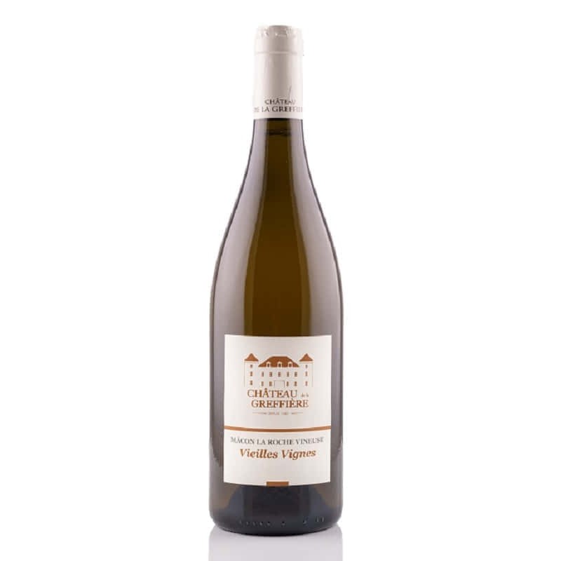 Chateau De La Greffière Macon La Roche Vineuse Vieilles Vignes 2020 - White Wine 75cl
