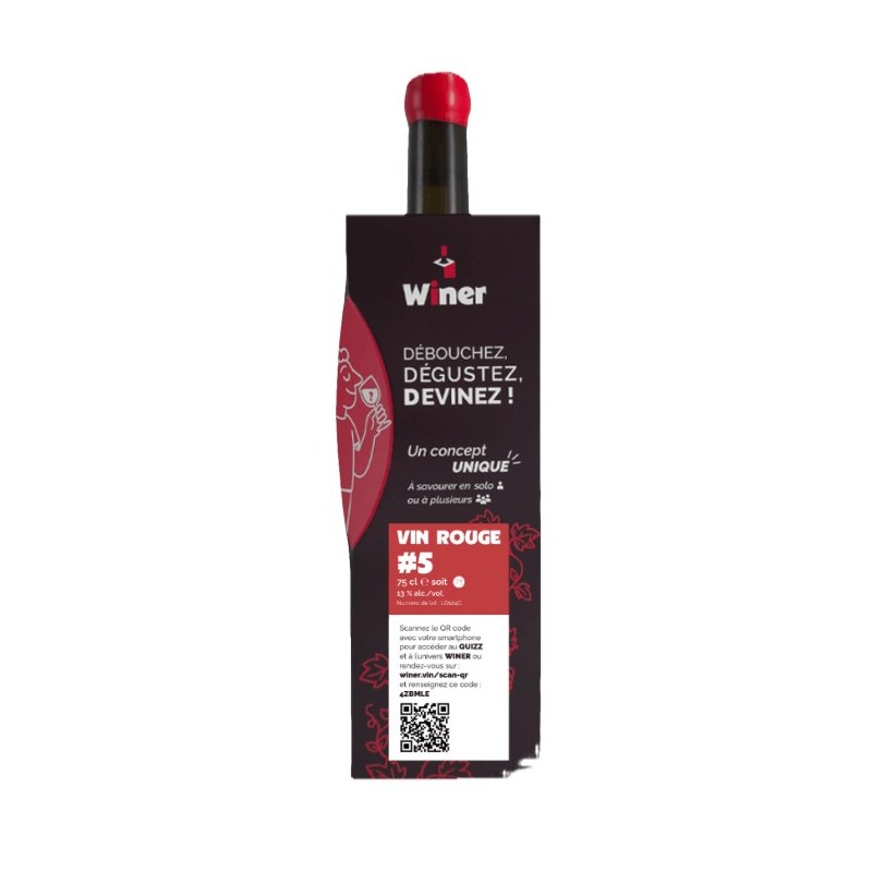 Coffret Winer – Rouge n°5 by Franck Thomas MOF Sommelier - Exquisite Red Wine