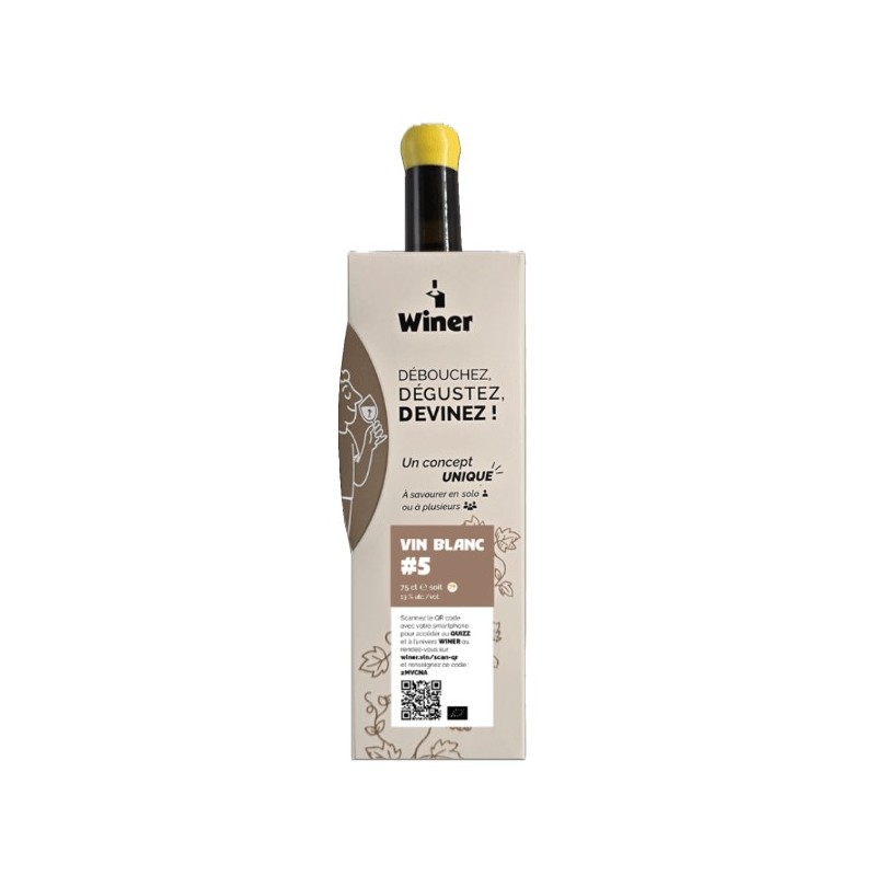 Coffret Winer – Blanc n°1 by Franck Thomas MOF Sommelier | Exquisite White Wine