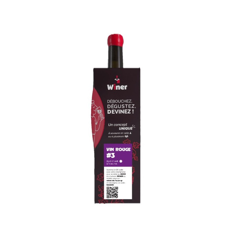 Coffret Winer – Rouge n°3 by Franck Thomas MOF sommelier - Elevate Your Wine Experience