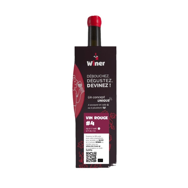 Coffret Winer – Rouge n°4 by Franck Thomas MOF Sommelier - Experience Excellence in Wine