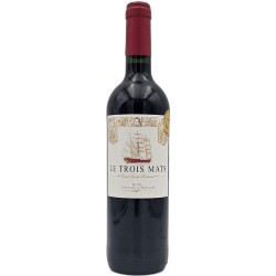 Château La Motte Bailan Le Trois Mats Blaye-Côtes de Bordeaux Rouge - Exquisite WINE