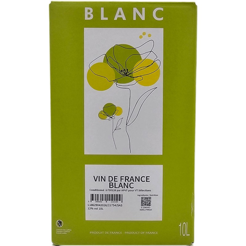 Tavel White Wine BIB 10L