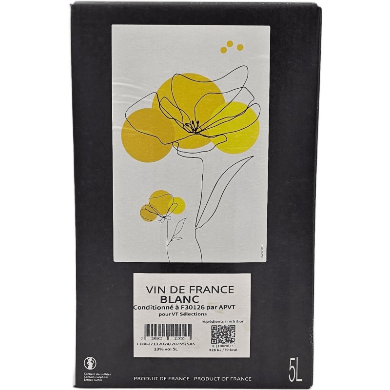 Tavel Fontaine Blanc 5L Bag-in-Box