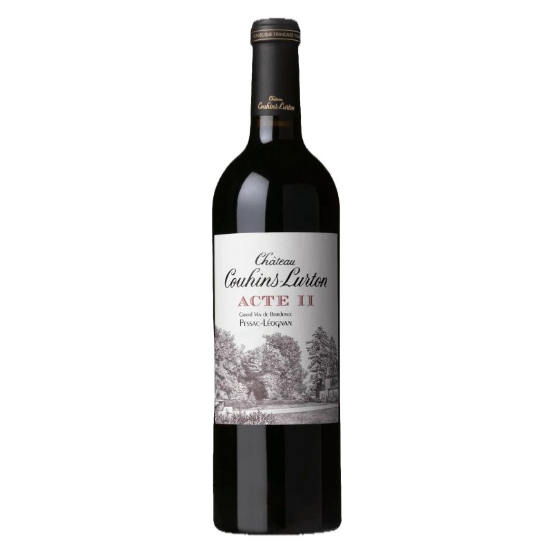 Chateau Couhins-Lurton Acte II - Pessac-Leognan Rouge: Experience Bordeaux's Finest