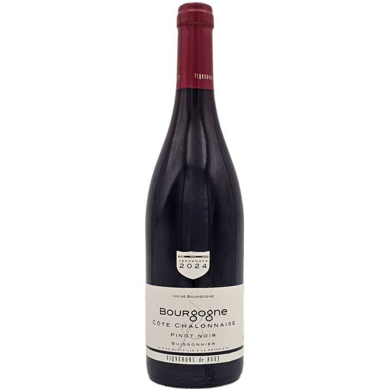 Bourgogne Cote Chalonnaise Pinot Noir Buissonnier 2024 - Vin Rouge de Qualité | Vignerons de Buxy