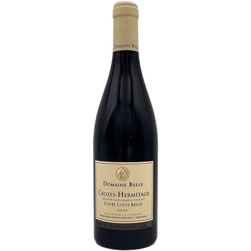 Domaine Belle Crozes-Hermitage Cuvée Louis Belle - Discover the Essence of Rhône Valley Wines